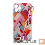 Tagakaaned Hurtel  Color Chain Case gel flexible elastic case cover with a chain pendant for iPhone 13 Pro multicolour  (3) 