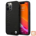 Tagakaaned BMW  BMW Signature Logo Imprint Case for iPhone 13 Pro Max - Black 