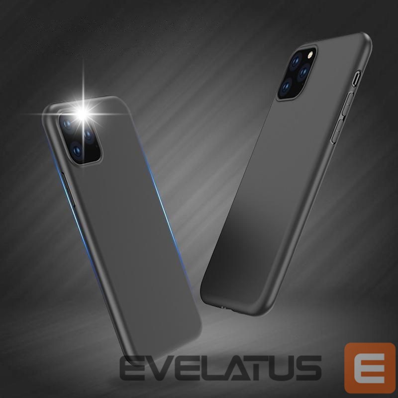 Tagakaaned Hurtel Soft Case TPU gel protective case cover for Samsung Galaxy A03s black