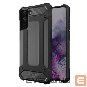 Tagakaaned Hurtel  Hybrid Armor Case Tough Rugged Cover for Samsung Galaxy S22+ (S22 Plus) black 