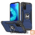 Tagakaaned Wozinsky  Wozinsky Ring Armor tough hybrid case cover + magnetic holder for Samsung Galaxy A03s blue 