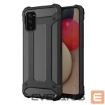 Tagakaaned Hurtel  Hybrid Armor Case Tough Rugged Cover for Samsung Galaxy A03s black 