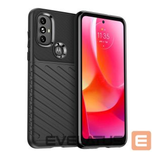 Tagakaaned Hurtel  Thunder Case flexible armored cover for Motorola Moto G Power 2022 black 