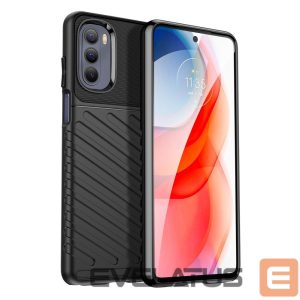Tagakaaned Hurtel  Thunder Case flexible armored cover for Motorola Moto G Stylus 2022 black 