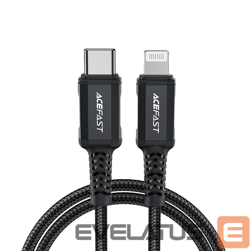 Kaabel Acefast Acefast C4-01 Lightning - USB-C PD cable 30W 3A 480Mb/s 1.8m - black