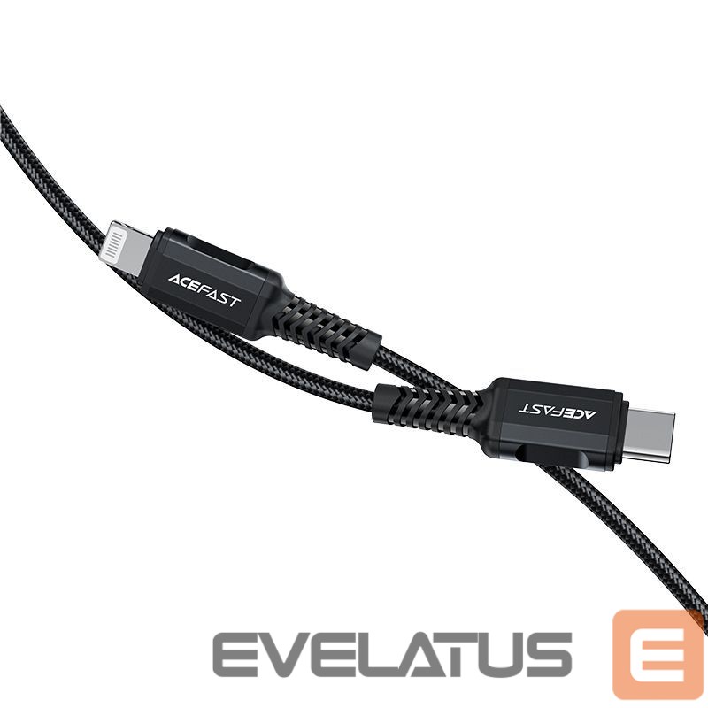 Kaabel Acefast Acefast C4-01 Lightning - USB-C PD cable 30W 3A 480Mb/s 1.8m - black