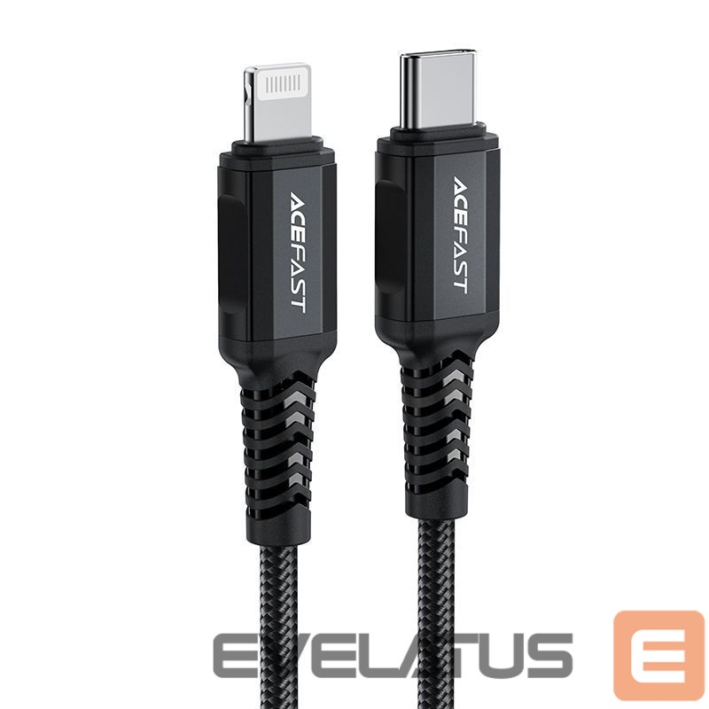 Kaabel Acefast Acefast C4-01 Lightning - USB-C PD cable 30W 3A 480Mb/s 1.8m - black