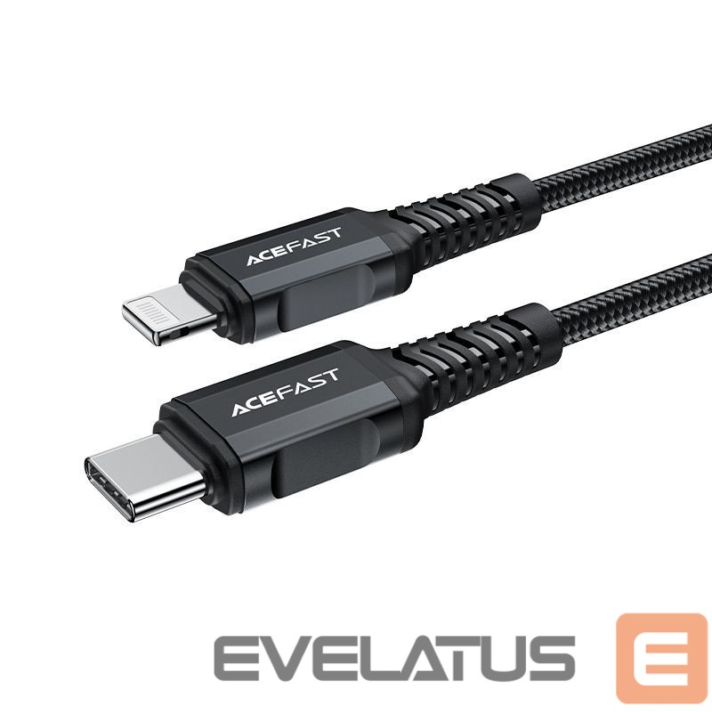 Kaabel Acefast Acefast C4-01 Lightning - USB-C PD cable 30W 3A 480Mb/s 1.8m - black