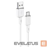 Kaabel Acefast  Acefast USB cable - USB Type C 1.2m, 3A white (C2-04 white) 