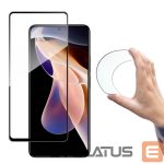 Kaitseklaasid Wozinsky - Wozinsky Full Cover Flexi Nano Glass Film Tempered Glass With Frame Xiaomi Redmi Note 11 Pro + / 11 Pro Transparent 