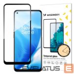 Kaitseklaasid Wozinsky  Wozinsky Super Tough Full Glue Tempered Glass Full Screen With Frame Case Friendly OnePlus Nord N200 5G Black 
