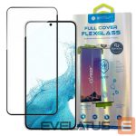 Kaitseklaasid Bestsuit  Bestsuit 3D Edge Nano Flexi Glass Glass Film Full Screen Tempered Glass With Frame For Samsung Galaxy S22 Transparent 