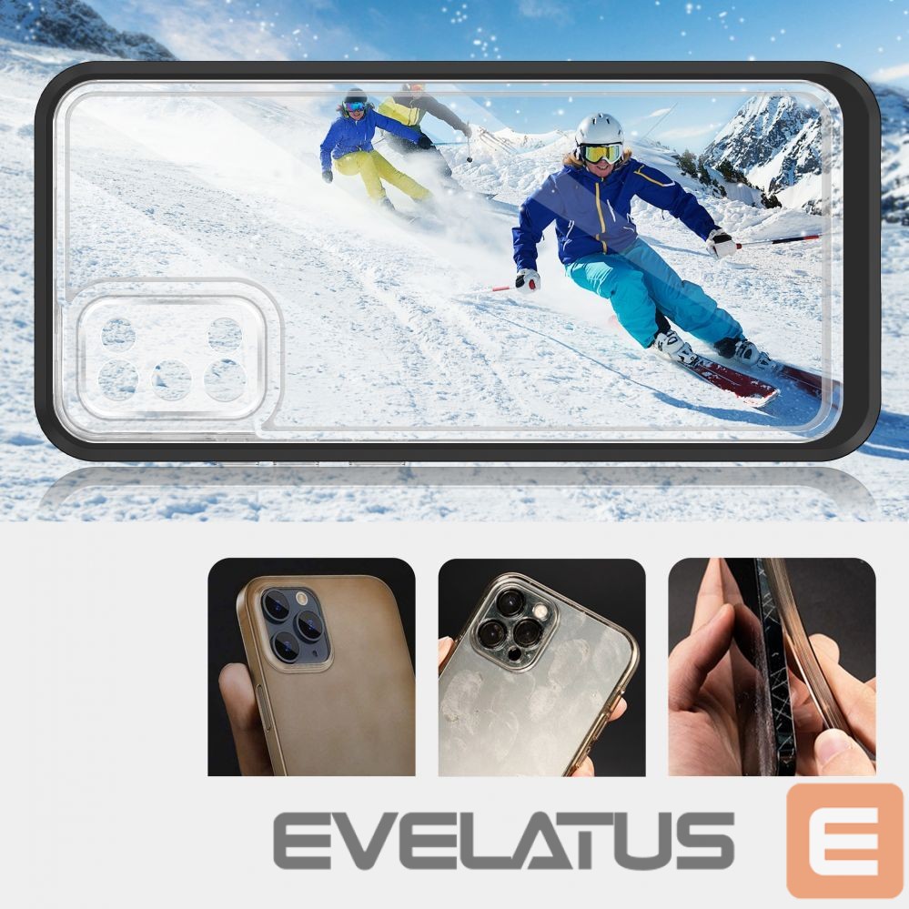 Tagakaaned Hurtel Black || Transparent