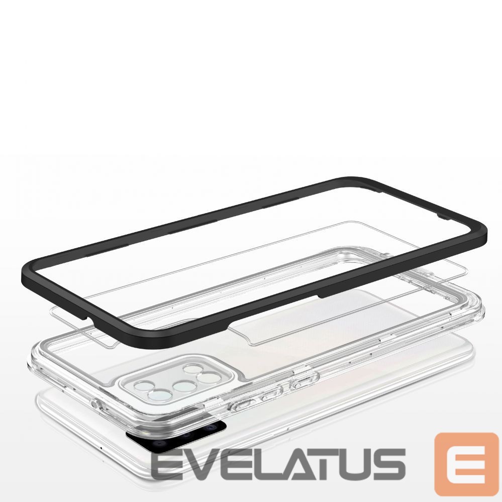 Tagakaaned Hurtel Black || Transparent