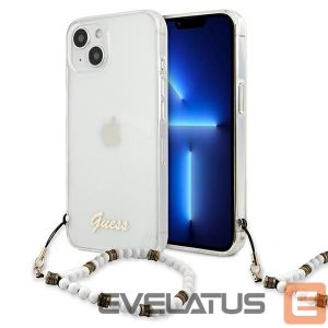 Tagakaaned Guess  Guess GUHCP13MKPSWH iPhone 13 6.1" Transparent hardcase White Pearl 