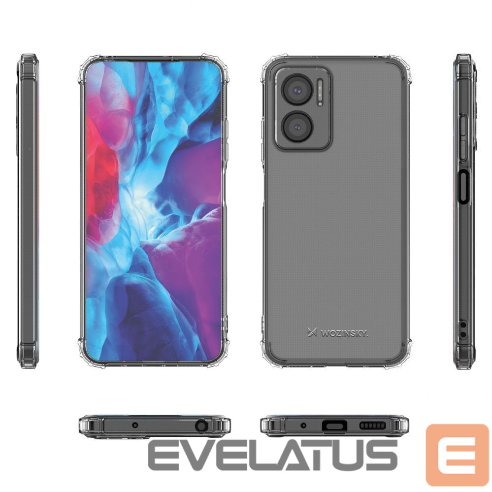 Tagakaaned Wozinsky Wozinsky Anti Shock Armored Case for Xiaomi Redmi 10 transparent