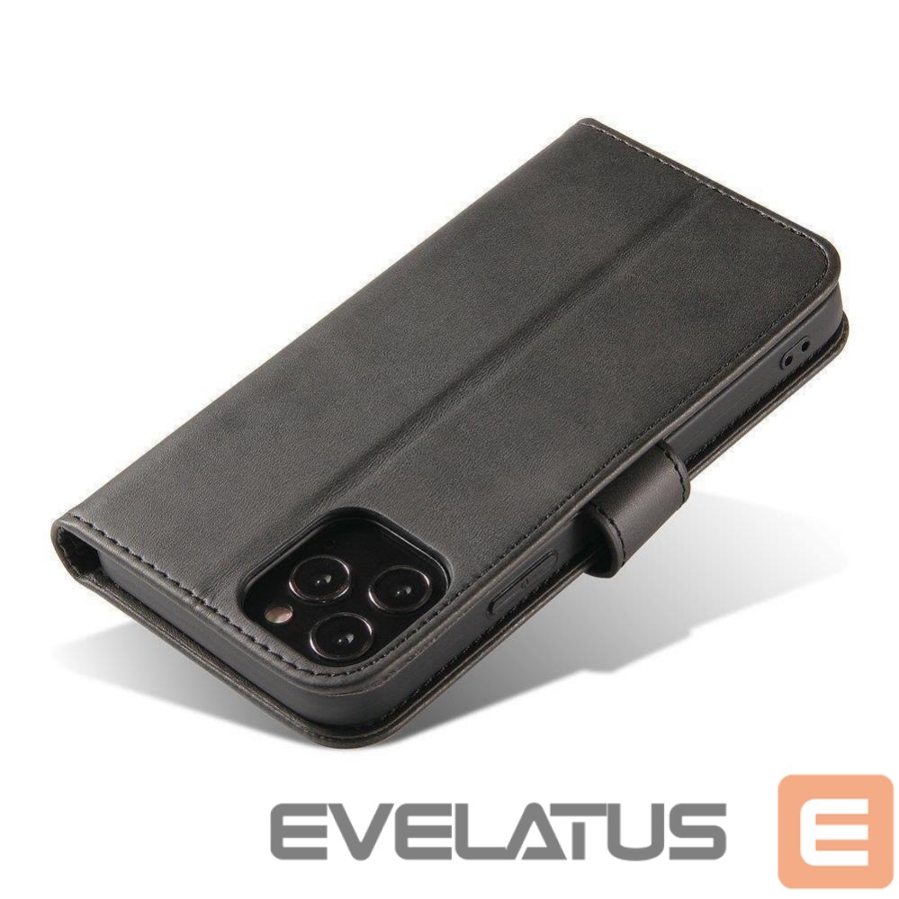 Tagakaaned Hurtel Magnet Case elegant case cover cover with a flap and stand function OnePlus Nord N200 5G black