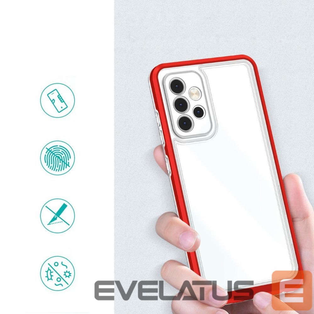 Tagakaaned Hurtel Transparent || Red