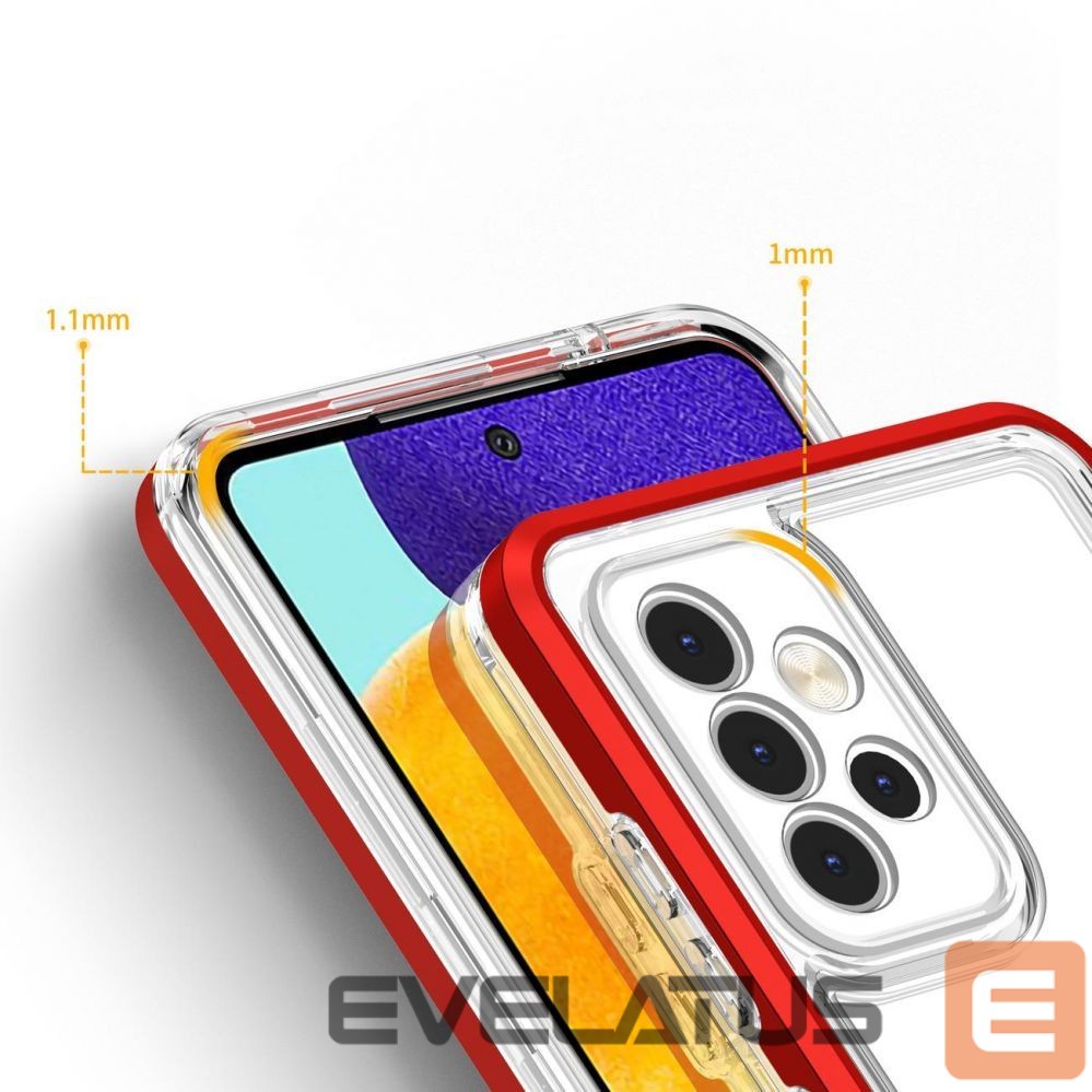 Tagakaaned Hurtel Transparent || Red