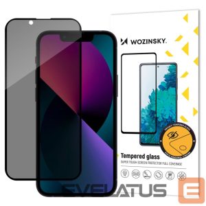 Kaitseklaasid Wozinsky - Wozinsky Privacy Glass tempered glass for iPhone 16e / 14 / 13 / 13 Pro with Anti Spy privacy filter 