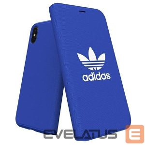 Tagakaaned Adidas  Adidas Booklet Case Canvas iPhone X/Xs blue/niebieski 30279 