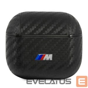 Tagakaaned BMW  BMW PU Carbon M Collection Case for AirPods 3 - Black 