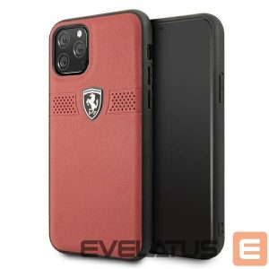 Tagakaaned Ferrari  Ferrari FEOBAHCN58RE iPhone 11 Pro 5.8" red/red hardcase Off Track Leather