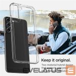 Tagakaaned Spigen  Spigen Ultra Hybrid Case for Samsung Galaxy S22 - Clear 