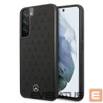 Tagakaaned Mercedes-Benz  Mercedes Leather Stars Pattern Case for Samsung Galaxy S22+ - Black 