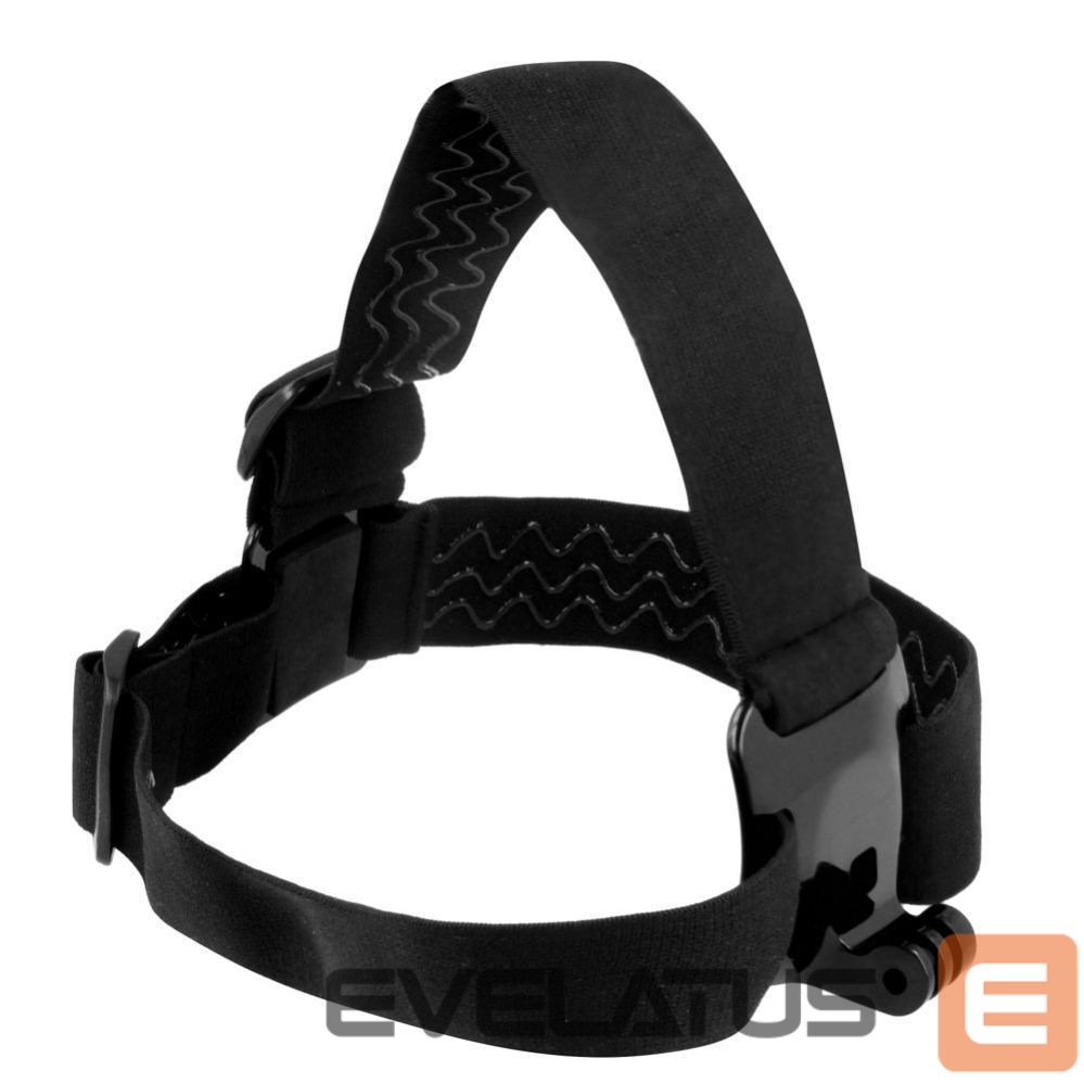 Muu telefoni lisavarustus Hurtel Headband for GoPro, DJI Osmo Action, EKEN, SJCam, Insta360 action cameras + long mounting screw black