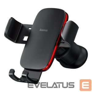 Automaatne hoidja Baseus  Baseus Metal Age II gravitational car phone holder for ventilation grille black (SUJS000001) 