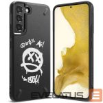 Tagakaaned Ringke  Ringke Onyx Design Durable TPU Cover for Samsung Galaxy S22 + (S22 Plus) black (Graffiti) () 
