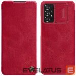 Tagakaaned Nillkin  Nillkin Qin leather holster case for Samsung Galaxy A73 red 