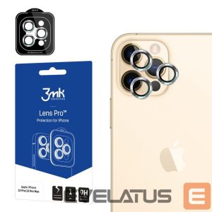 Kaitseklaasid 3MK  3MK Lens Protection Pro iPhone 12 Pro Max Camera lens protection with mounting frame 1 pc. 