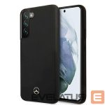 Tagakaaned Mercedes-Benz  Mercedes Silicone Line Case for Samsung Galaxy S22+ - Black 