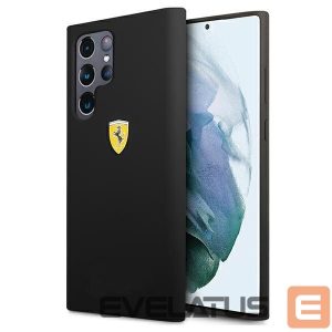 Tagakaaned Ferrari  Ferrari FESSIHCS22LBK S22 Ultra S908 black/black hardcase On Track Silicone
