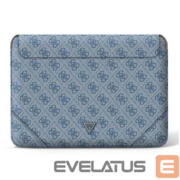 Tagakaaned Guess Guess 4G Uptown Triangle Logo case for a 16" laptop - blue