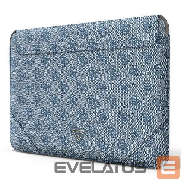 Tagakaaned Guess Guess 4G Uptown Triangle Logo case for a 16" laptop - blue