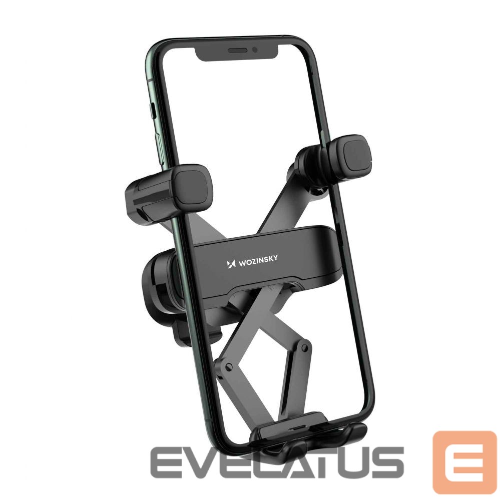 Automaatne hoidja Wozinsky Wozinsky Gravity Car Phone Holder Black (WCHBK7)