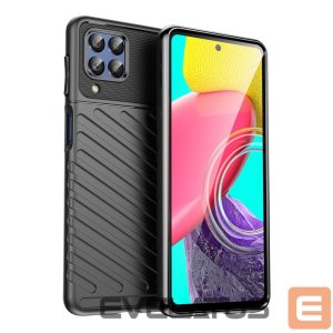 Tagakaaned Hurtel  Thunder Case flexible armored cover for Samsung Galaxy M53 5G black 