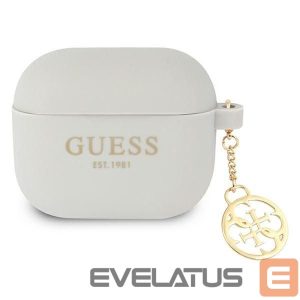 Tagakaaned Guess  Guess GUA3LSC4EG AirPods 3 cover grey/grey Silicone Charm 4G Collection 