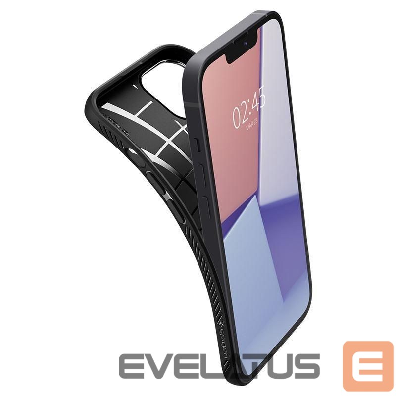Tagakaaned Spigen Spigen Liquid Air Case for iPhone 13 mini - Matte Black