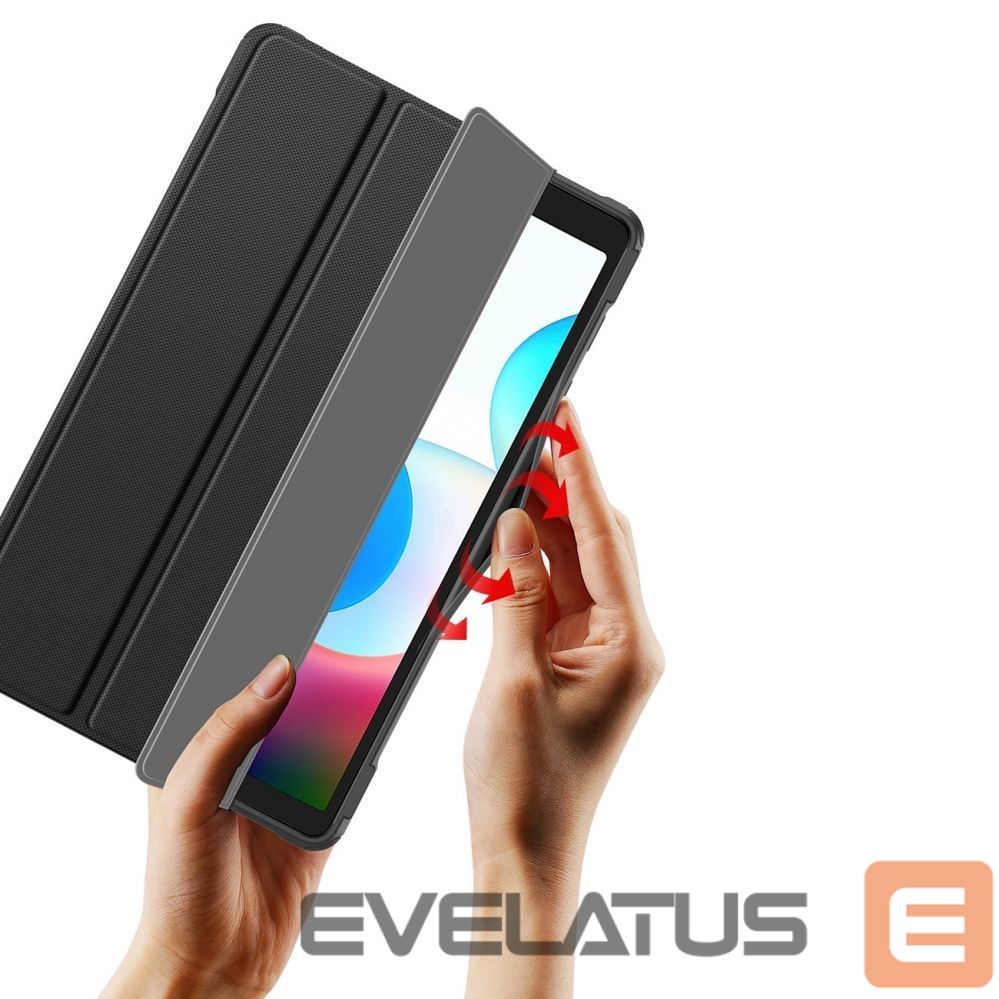 Tagakaaned Dux Ducis Dux Ducis Toby Armored Flip Smart Case for Realme Pad Mini black