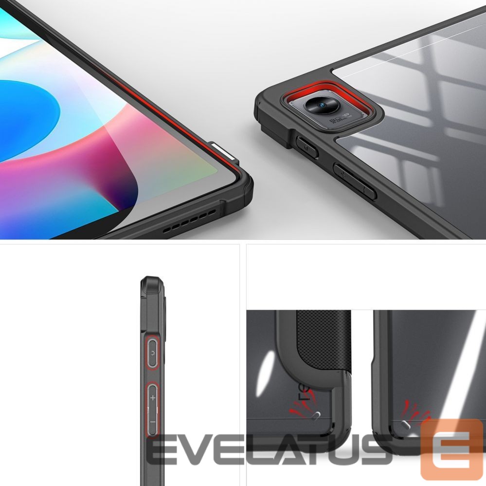 Tagakaaned Dux Ducis Dux Ducis Toby Armored Flip Smart Case for Realme Pad Mini black
