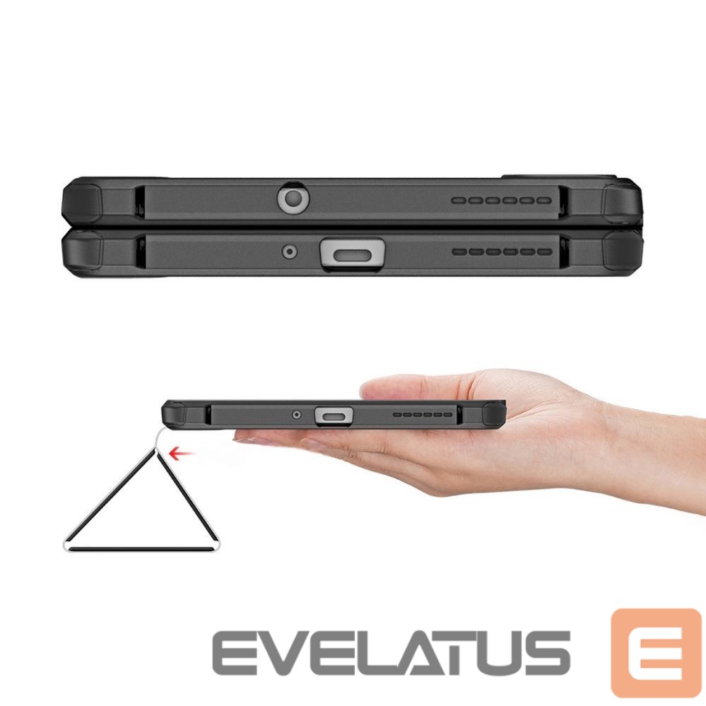 Tagakaaned Dux Ducis Dux Ducis Toby Armored Flip Smart Case for Realme Pad Mini black