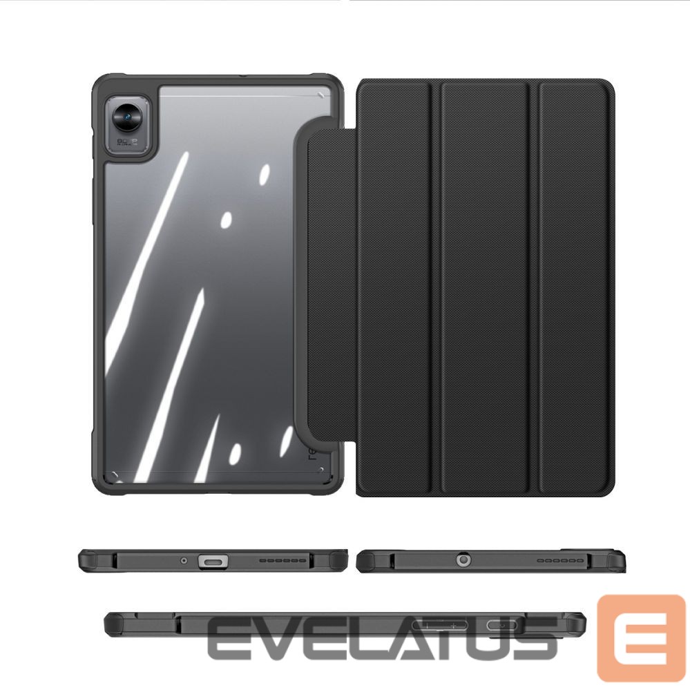 Tagakaaned Dux Ducis Dux Ducis Toby Armored Flip Smart Case for Realme Pad Mini black