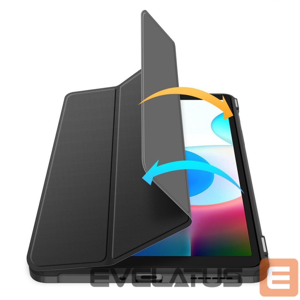 Tagakaaned Dux Ducis Dux Ducis Toby Armored Flip Smart Case for Realme Pad Mini black