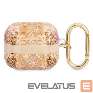 Tagakaaned Guess  Guess GUA3HHFLD AirPods 3 cover gold/gold Paisley Strap Collection 