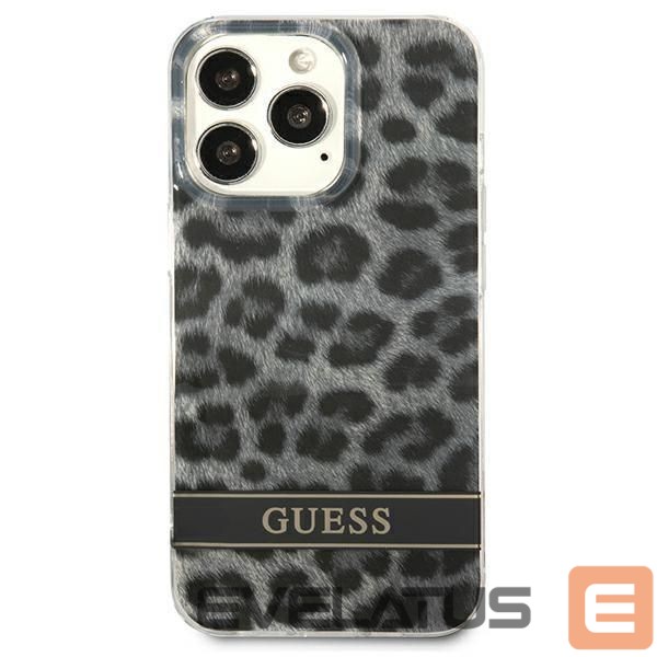 Tagakaaned Guess Guess GUHCP13LHSLEOK iPhone 13 Pro / 13 6.1" grey/grey hardcase Leopard