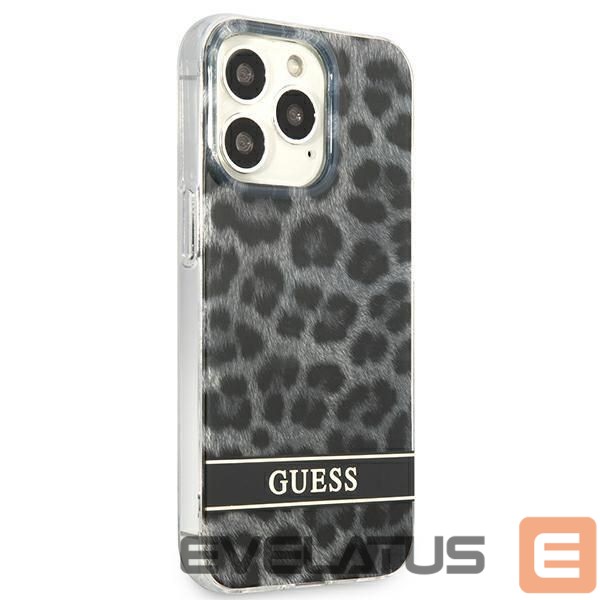 Tagakaaned Guess Guess GUHCP13LHSLEOK iPhone 13 Pro / 13 6.1" grey/grey hardcase Leopard
